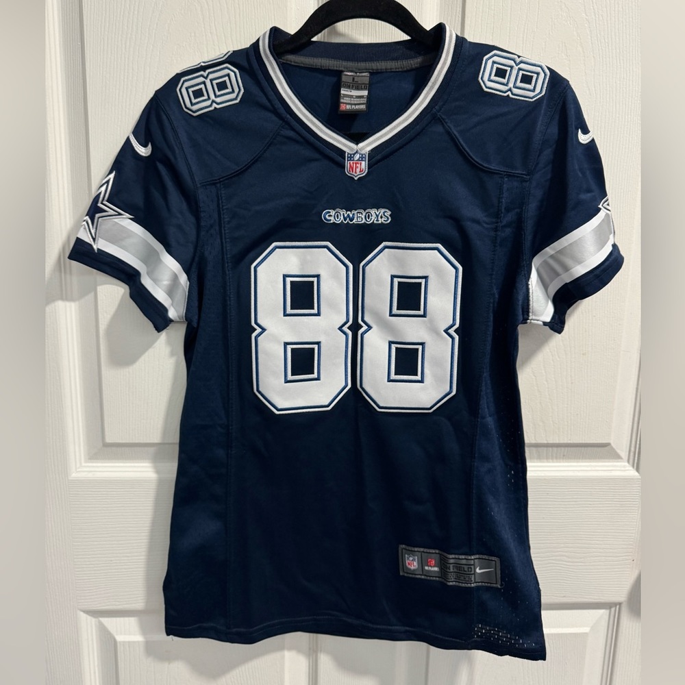EUC Nike Boys' Retro Dallas Cowboys Dez Bryant #88 Jersey. Size L. - Picture 2 of 5